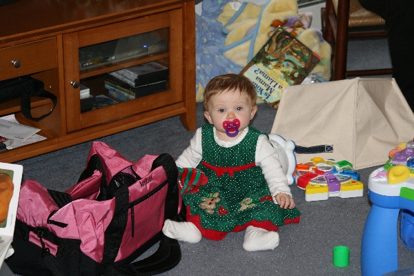 Binky in Use