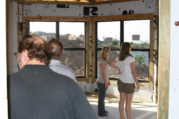 Inside the second new house