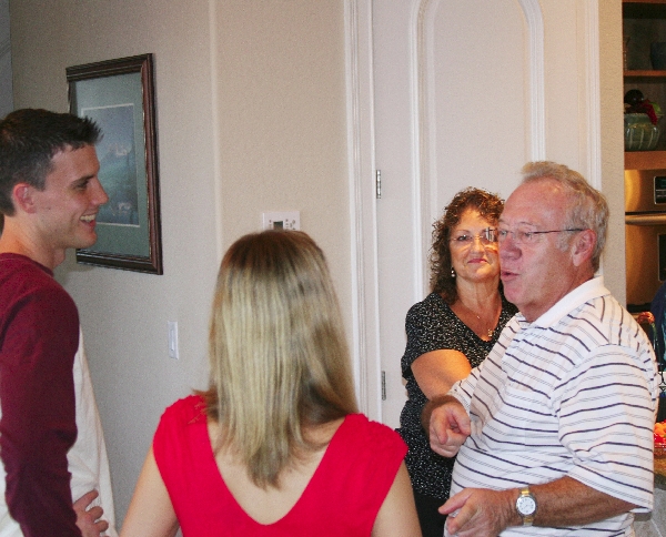 More guests arrive