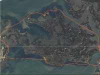 GPS - Aerial Map 2016-07-09 Kayaking at Tobacco Island