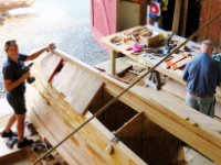 20160722 102935 Building a new boat in the boat yard