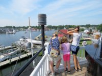 20160722 103938 On the upper Lighthouse deck looking down