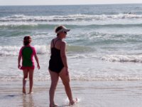 20160807 094657 Striding into the water
