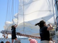 20160906 144541 Putting up the back sail