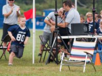 20160924 093941 Jacob runs out onto the field as his name is called