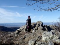 20161228 115825 Judy at peak of Stonyman Mountain