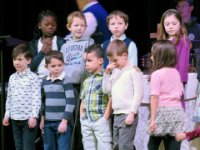 20170312 093338 The King's Kids walk up on the stage