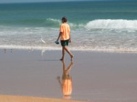 20170510 110344 Walking on the beach scenery