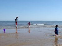20170602 104418 Out on the sand bar with P-Paw