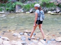 20170616 115922 Victoria contemplates stepping in the cold water