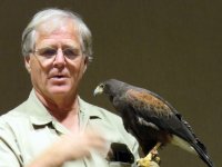 20170616 225317 Martin Tyner and Harris Hawk named Thumper