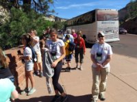 20170617 120445 Bus stop at Checkerboard Mesa