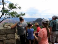 20170619 174550 Standing on the patio of the Grand Canyon Lodge