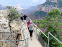 20170619 193516 Walking down to the Lodge overlook
