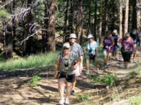 20170620 122547 Judy climbing up a hill